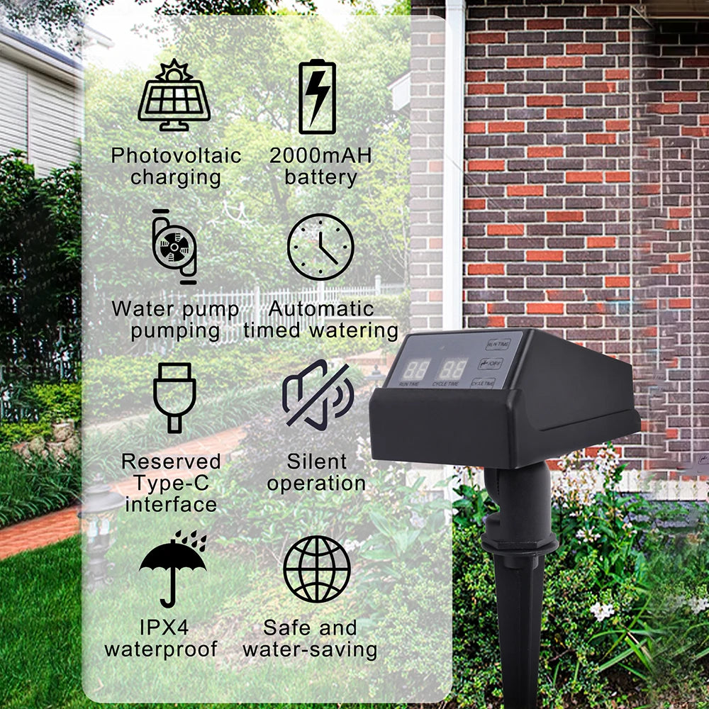 Solar Irrigation Sprinkler System &ndash; Efficient Drip Control