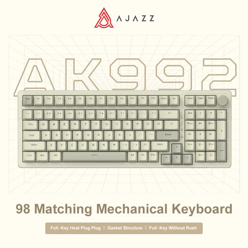 Ajazz AK992 &ndash; Hot-Swap Mechanical Keyboard For Desktop
