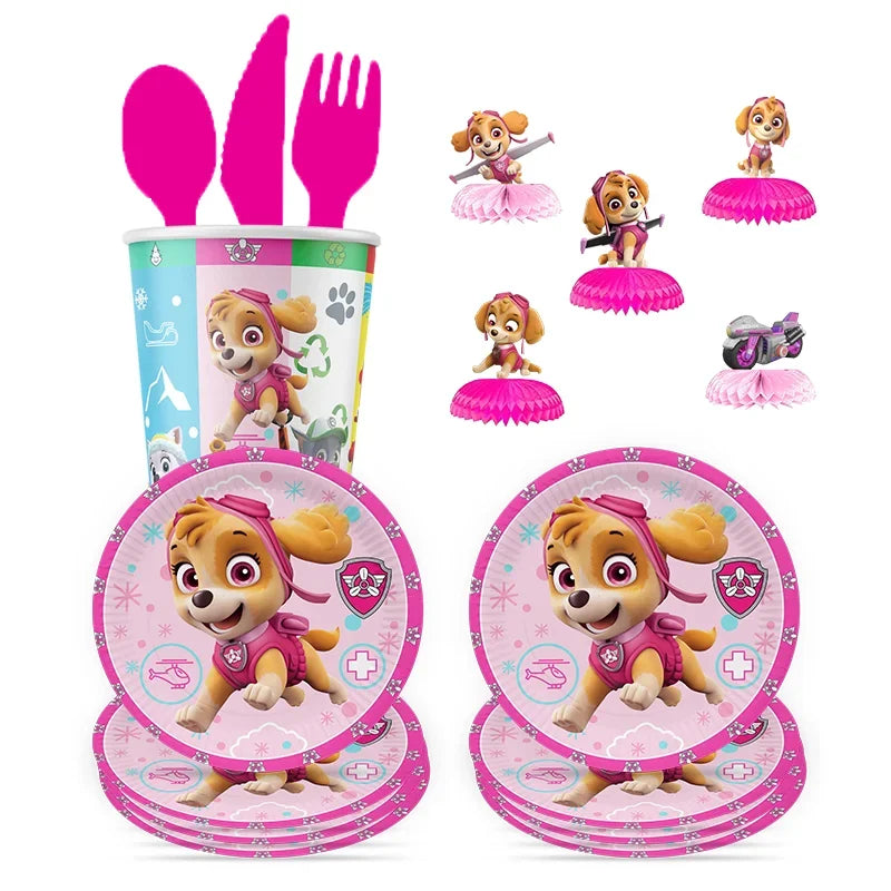 Birthday Party Decorations &amp; Tableware Set