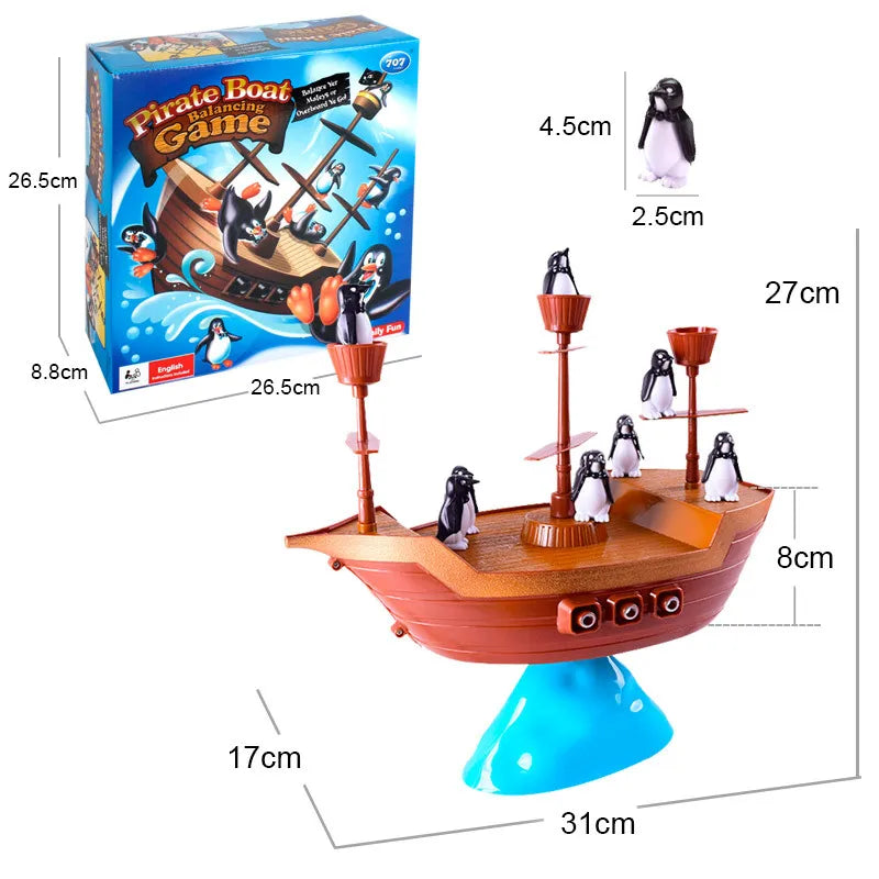1 Set Pirate Boat Puzzle Desktop Game &ndash; Builds Family Bonds 1 Set