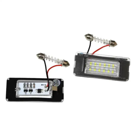 Mini Cooper LED License Plate Lights 2 Pcs White 12V