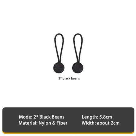 Quick Release Camera Buckle for Shoulder &amp; Wrist Straps - Compatible with Sony, Canon, Nikon 2x Black Bean