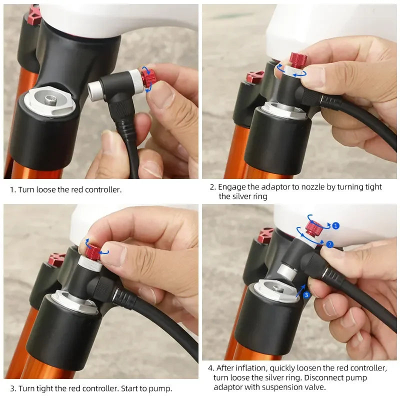 Quick Air Inflator Pump &ndash; High Pressure Performance Up to 300PSI