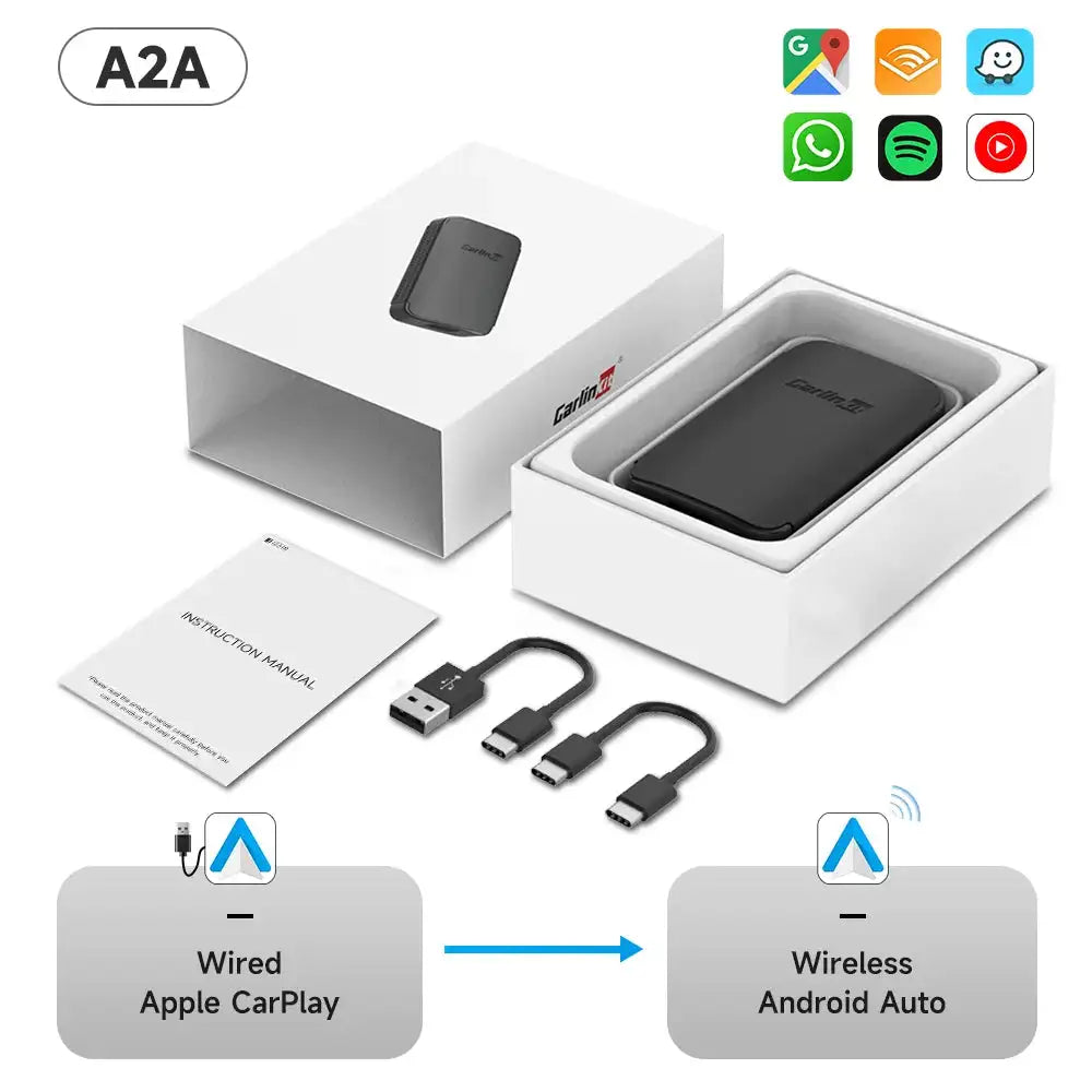 Carlinkit 3.0 And 4.0 Wireless CarPlay Android Auto Box CarlinKit A2A / Android Auto