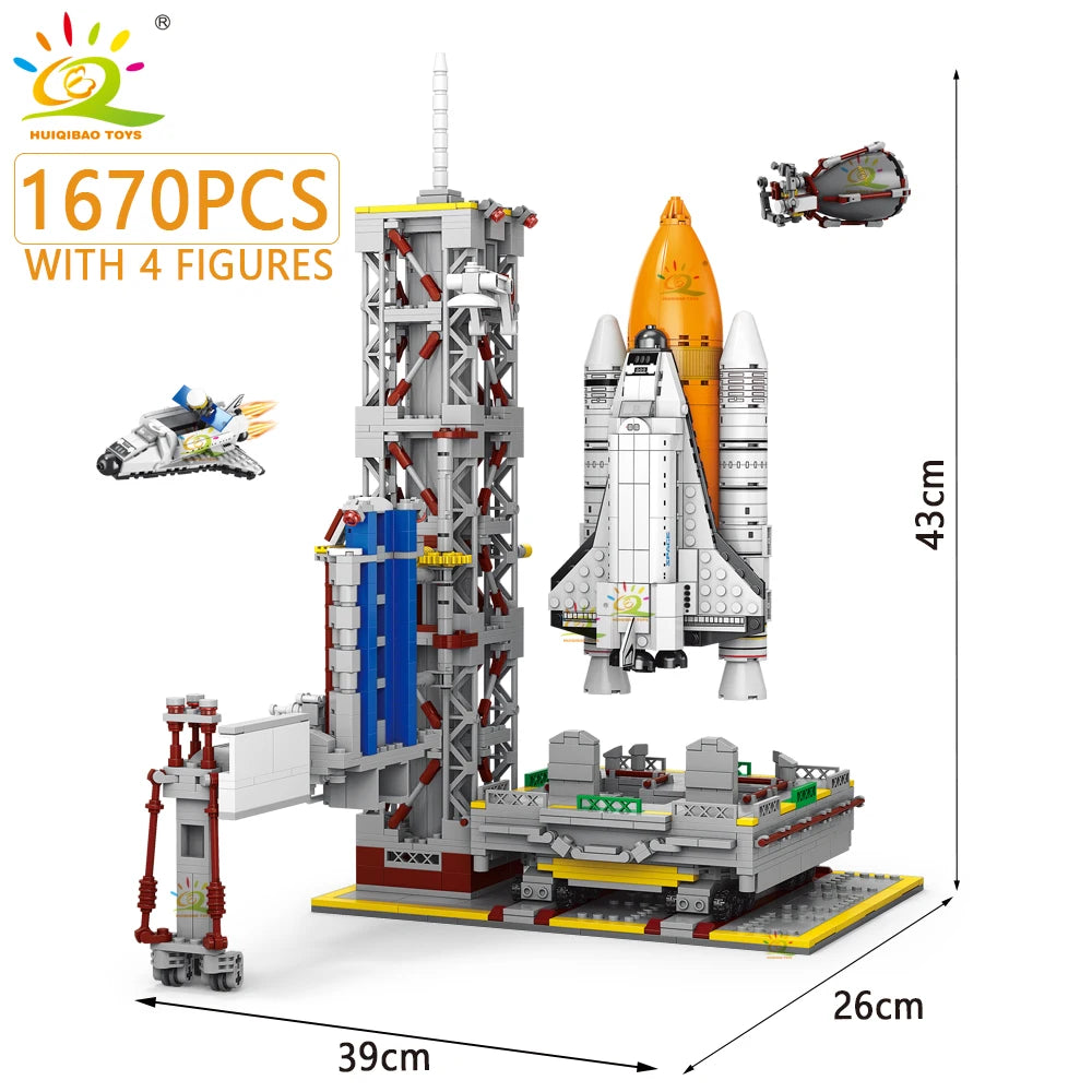 HUIQIBAO Aviation Spaceport Building Blocks Set for Kids NO.14 NO box / CHINA