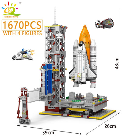 HUIQIBAO Aviation Spaceport Building Blocks Set for Kids NO.14 NO box / CHINA