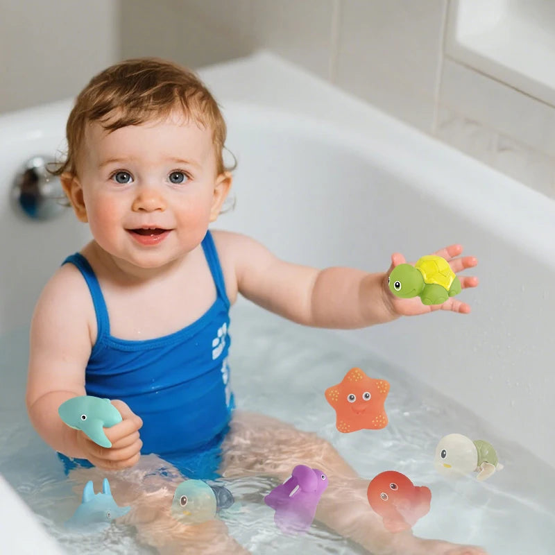 CoolPlay Baby Bath Toys &ndash; Fun Water Play with Cute Cartoon Characters