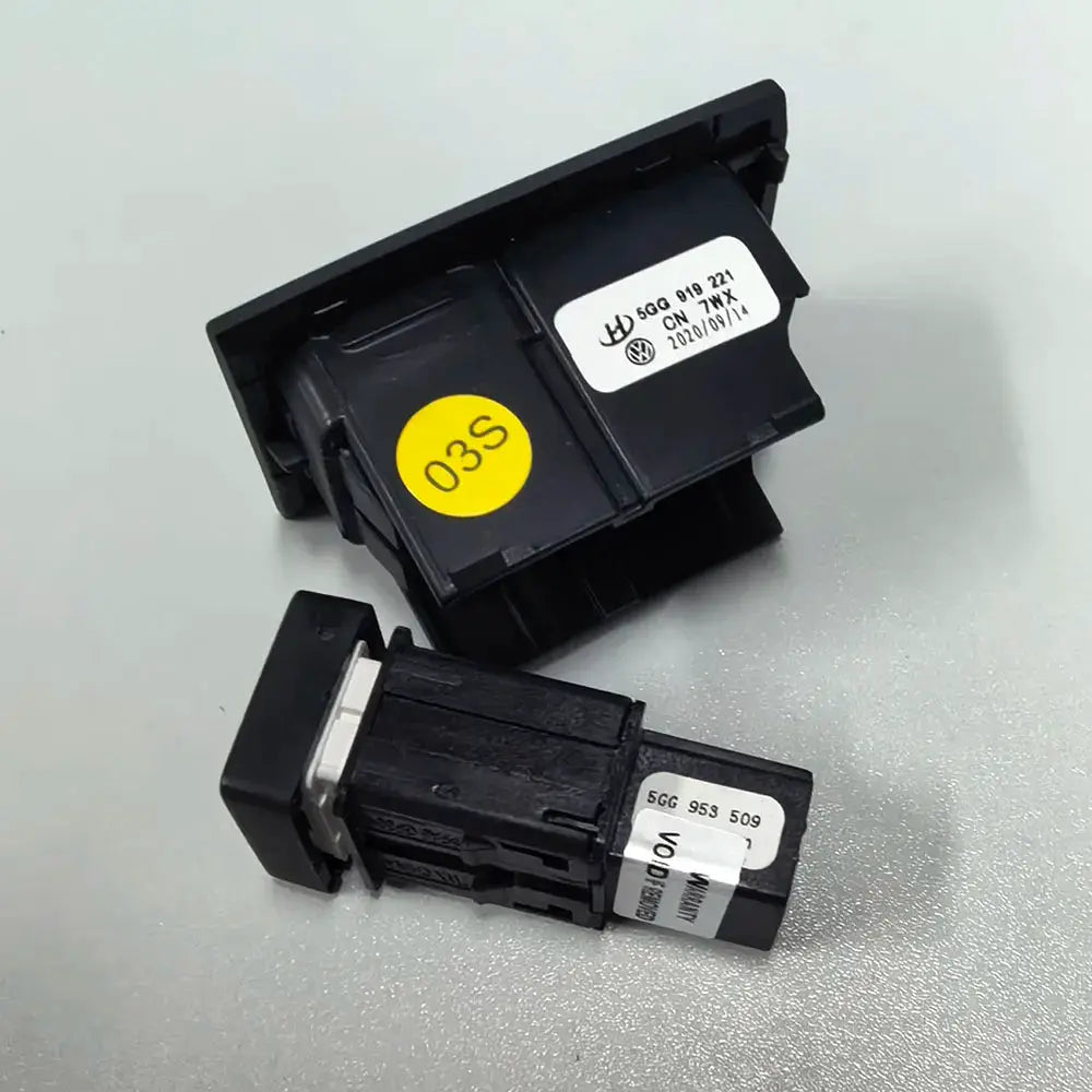 Hazard Warning Light Switch for VW Golf 7 MK7 5GG953509 by InterCyprus Trading Ltd
