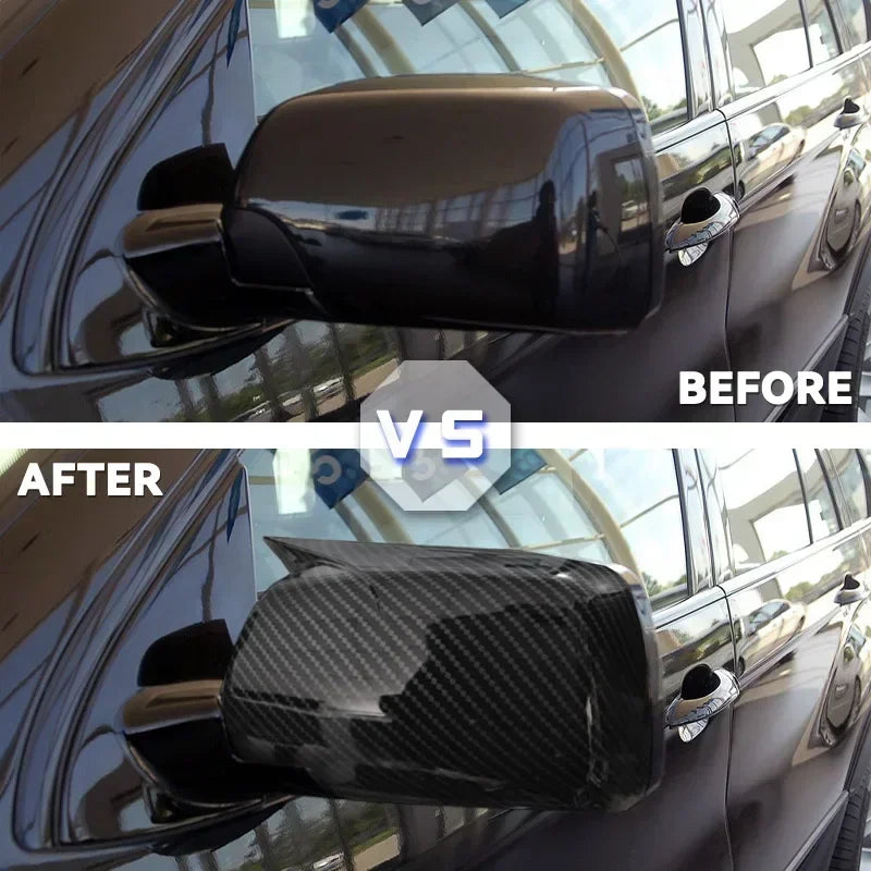 Aizmugures skata spoguļa vāki M stils melns Range Rover L322 BMW X5