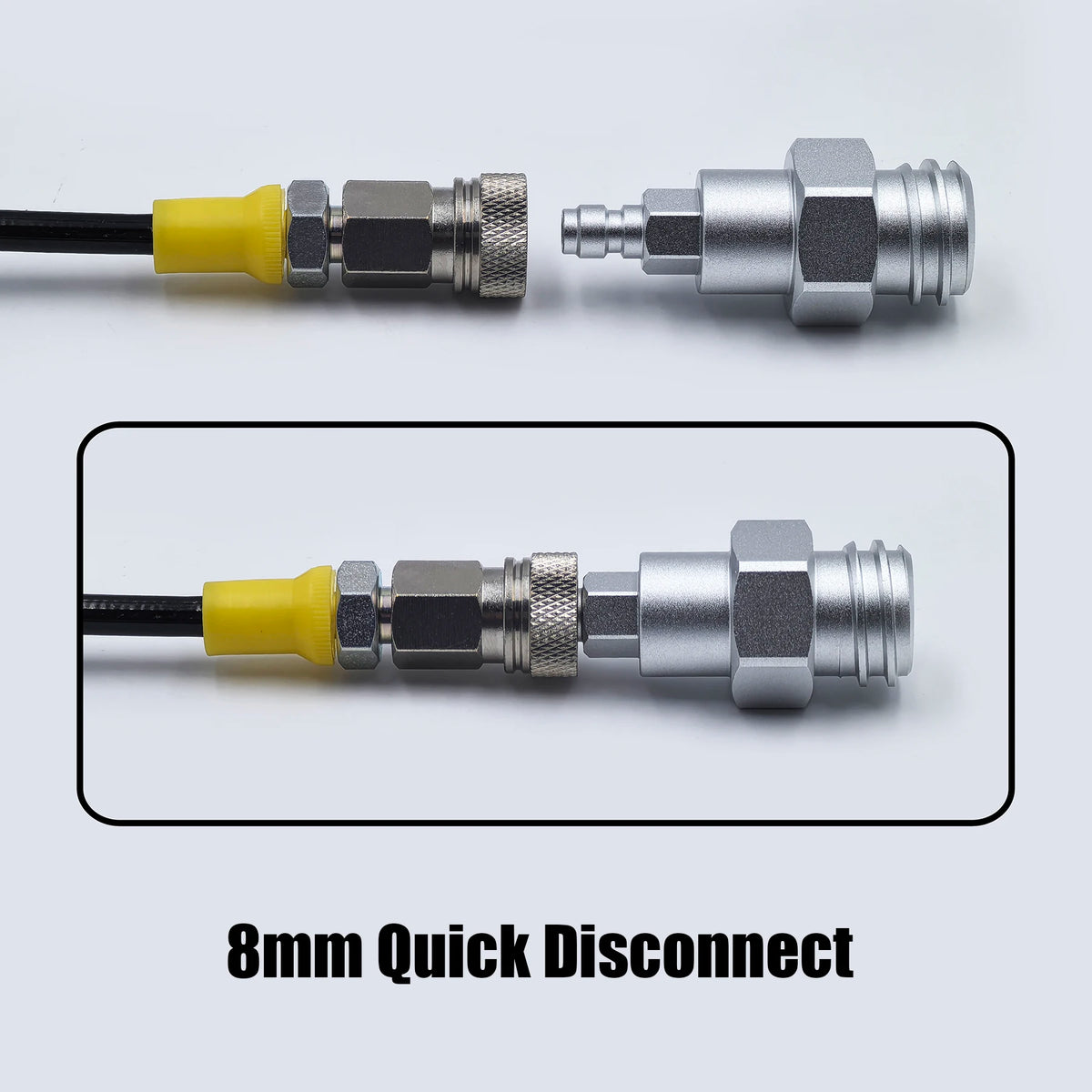 Soda Water Maker W21.8-14 CGA320 Adapter &ndash; Quick Disconnect