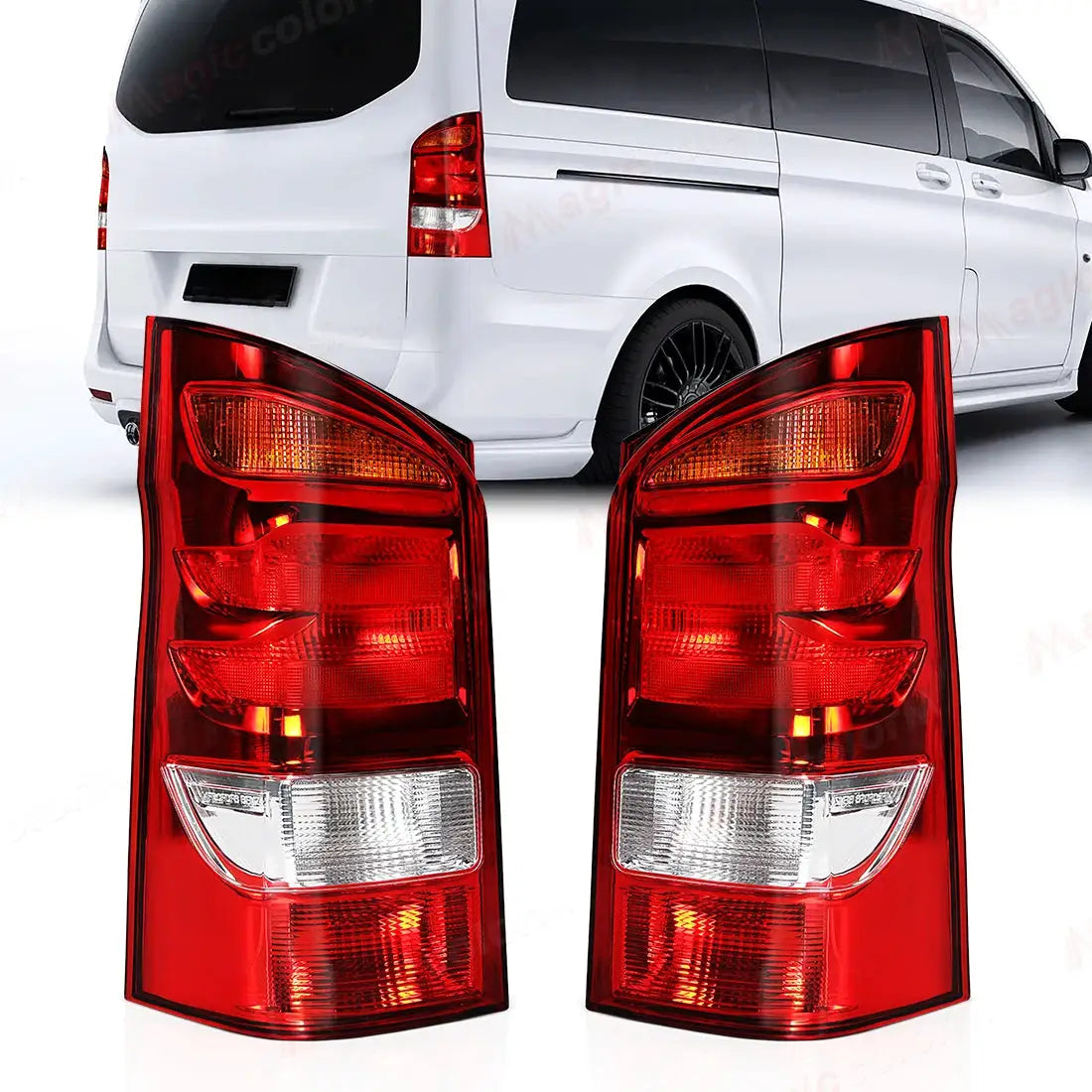 Taillights For Mercedes-Benz Vito V-Class W447 2015 2016 2017 2018 2019 2021 2022 Tail light Assembly Car Accessories Left/Right by InterCyprus Trading Ltd