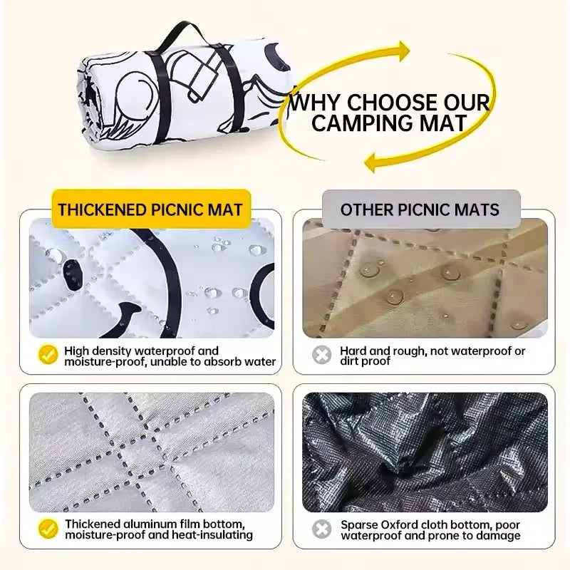 Outdoor Camping Mat &ndash; Moisture Proof And Machine Washable
