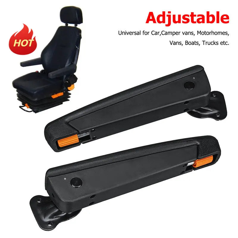 Universalus reguliuojamas automobilio RV porankis, kairės ir dešinės sėdynės laikiklis, PU oda