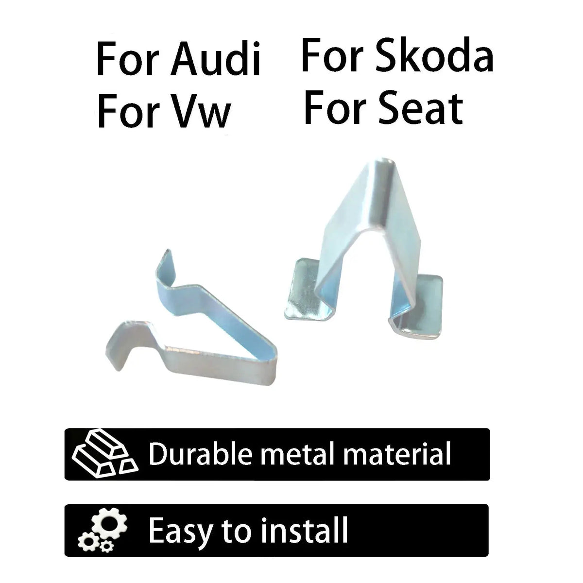 10PCS Tailgate Trim Clips 4B0867276A For Skoda Octavia Fabia Superb Yeti Boot Lid Lining Fasteners Replacement Set by InterCyprus Trading Ltd