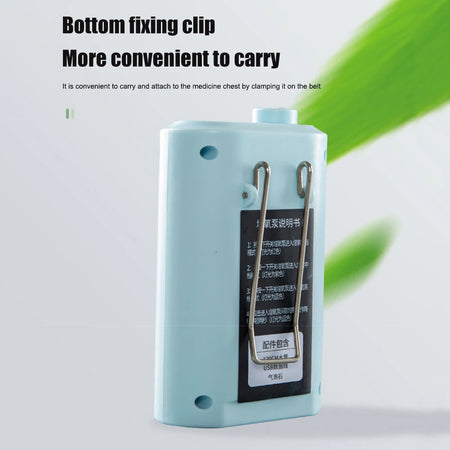 APWIKOGER Portable Aquarium USB Oxygen Pump &ndash; Ultra Quiet