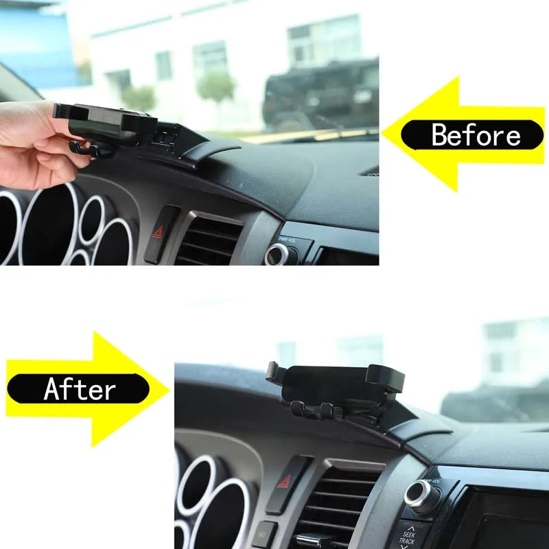 Držák telefonu na vzduchovou mřížku Toyota Tundra 2007 2013 černý