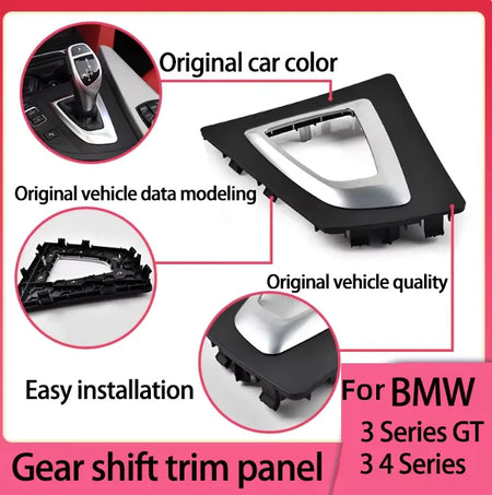 Only LHD Car Shift Lever Bezel Trim Gear Selector Switch Shifter Cover For BMW 3 4 Series F30 F31 F34 F35 F32 F36 51169234131 by InterCyprus Trading Ltd