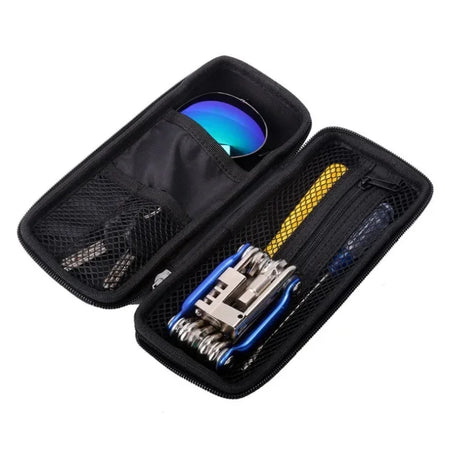 Waterproof Bicycle Tool Bag - Large Capacity Hardshell Case for Mountain Bikes