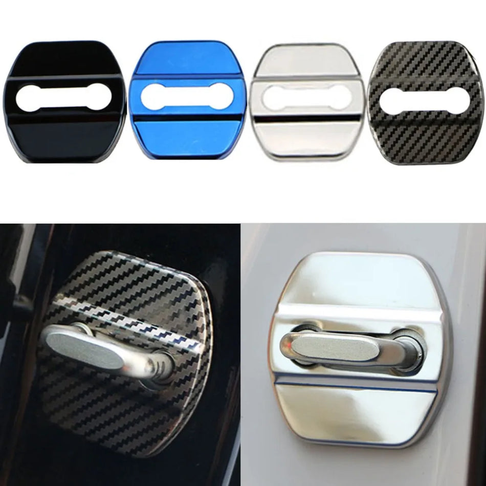 Επένδυση Κλειδώματος Πόρτας Nissan Rogue από Ανοξείδωτο Ατσάλι, 4 Τεμάχια, Αντιδιαβρωτική