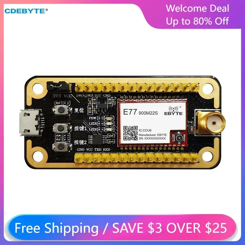STM32WLE5CCU6 LoRa Wireless Module 868 915 MHz Test Kit