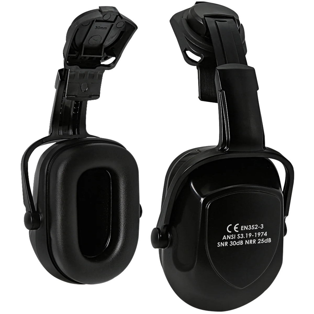 CE Hanging Type Earmuffs for Hard Hat Construction Railway Noise-proof ...