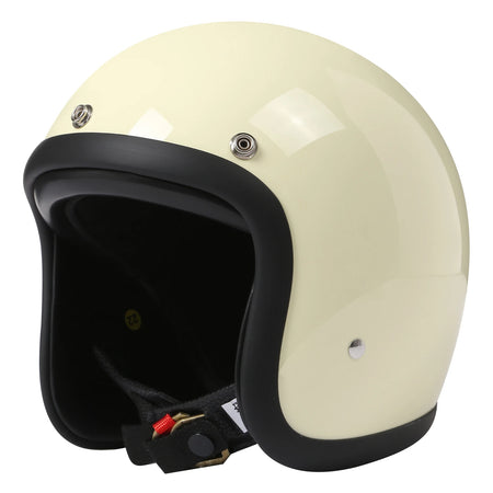 Vintage Japanese Style Open Face Helmet for Caf&eacute; Racers and Scooters