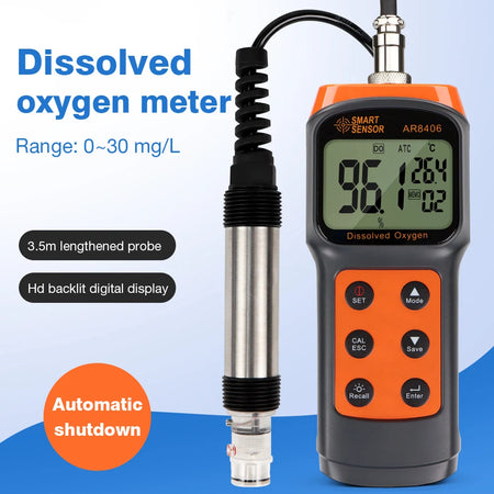 Aquaculture DO Tester 0-30mg/L &ndash; Portable Digital DO Meter