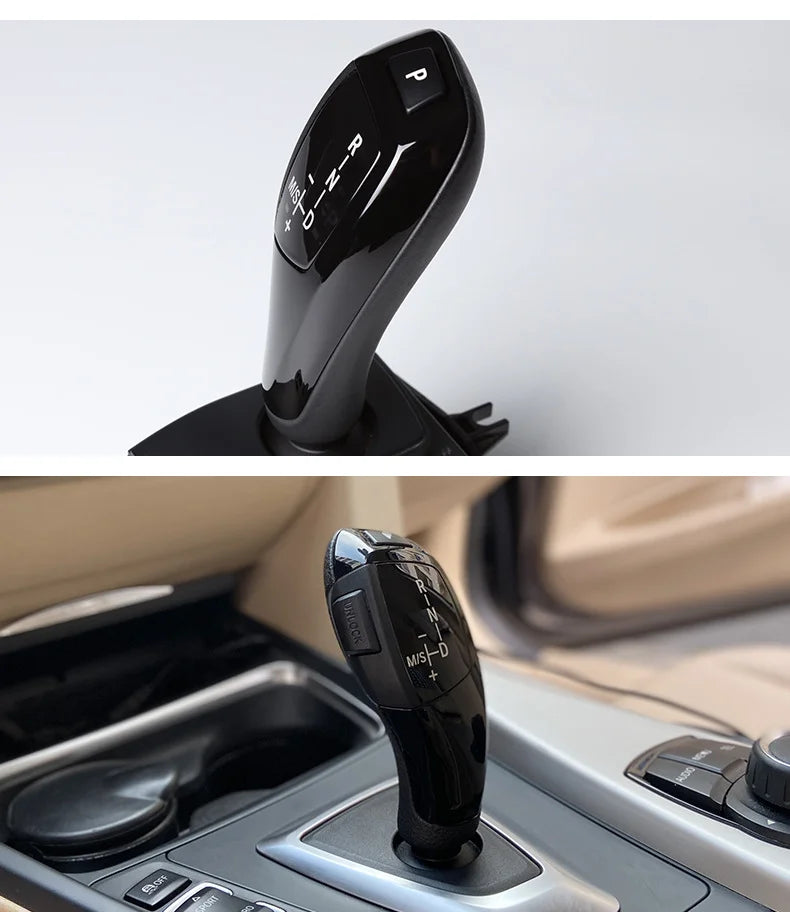 F30 F10 Gear Shift Knob Replacement for BMW1 2 3 4 5 6 7 X3 X4 Series F30 F31 F32 F33 F34 F36 F07 F10 F11 F06 F12 F14 by InterCyprus Trading Ltd