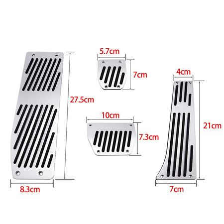 MT AT Gas Brake Clutch Rest Pedal For BMW 1 3 5 Series E81 E82 E87 E88 E30 E36 E46 E90 E91 E92 E93 M3 E34 E39 E60 E61 F10 F11 X1 by InterCyprus Trading Ltd