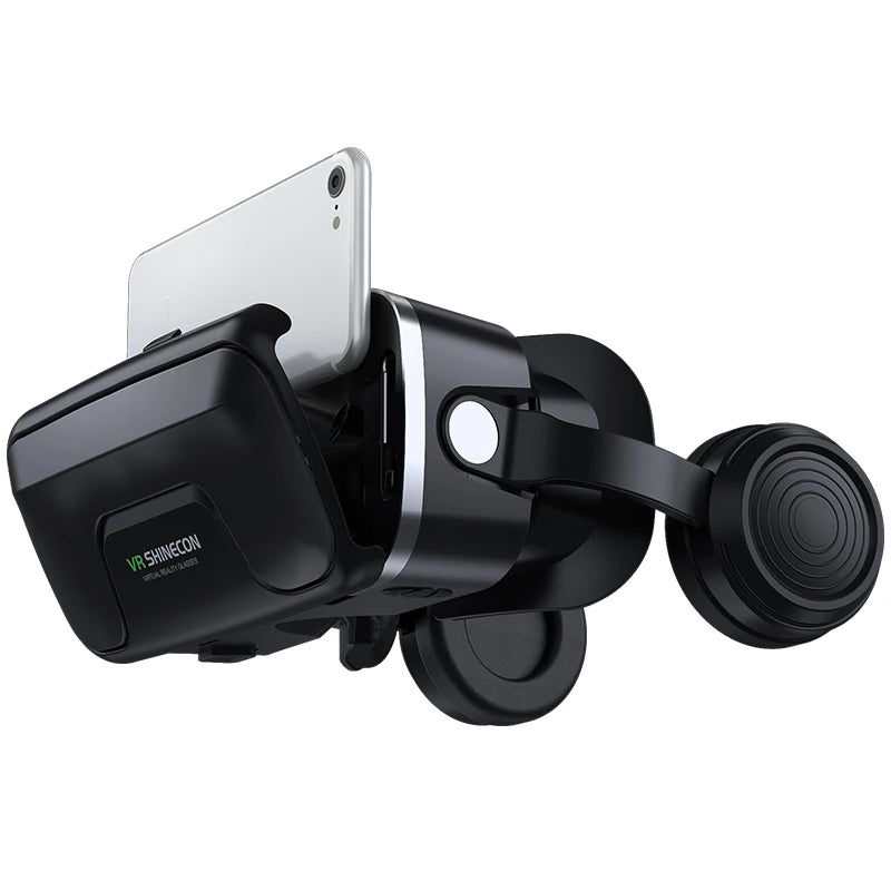 VR Headset 3D Glasses For Smartphone With Universal Fit Virtual Reality Gaming Goggles