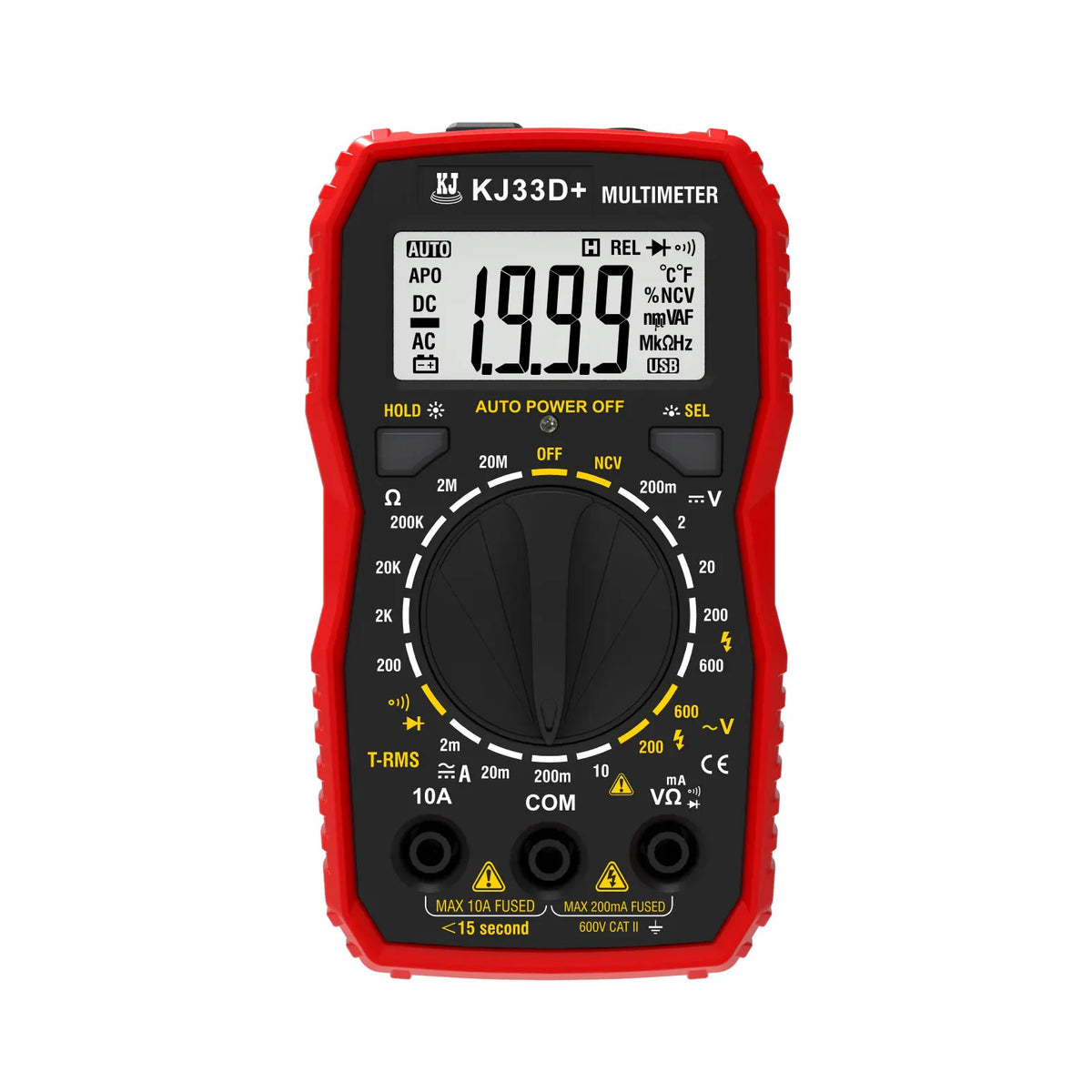 True Rms Pocket Multimeter True RMS Pocket Multimeter met NCV Tester | KJ-TRM600A – InterCyprus ...