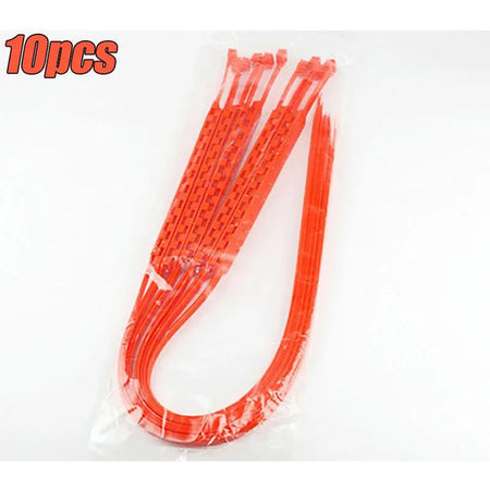 Car Tire Chains Winter Snow Anti Skid &ndash; Emergency Traction 10pcs