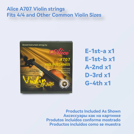 Alice Professional Violin Strings A747 &ndash; Stable Tone A707