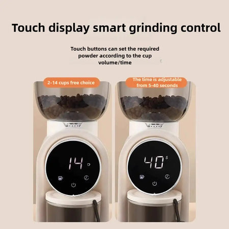 Electric Automatic Burr Mill Coffee Grinder For Espresso