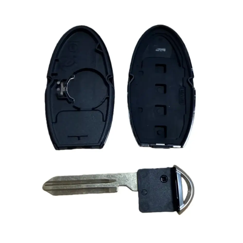 1pcs New Smart Remote Key Shell Case 4 Buttons for Nissan Rogue Teana Sentra Versa ALTIMA MAXIMA Sunny Keyless Entry by InterCyprus Trading Ltd