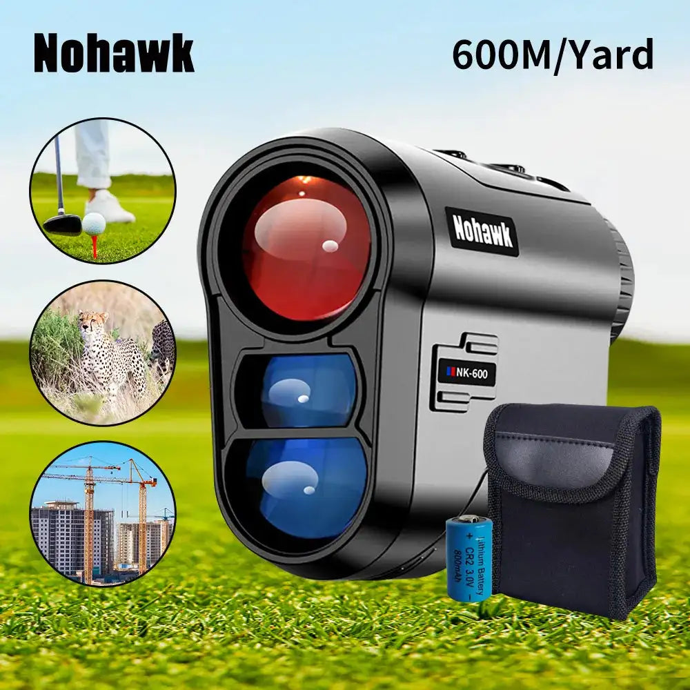 Nohawk Golf Rangefinder Flag Lock Slope Distance Monocular Nk-CR2(3V) / 600m