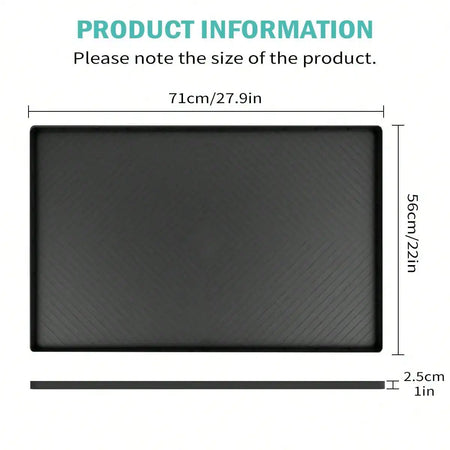 Leeseph Under Sink Silicone Mat &ndash; Waterproof Leakproof Mat