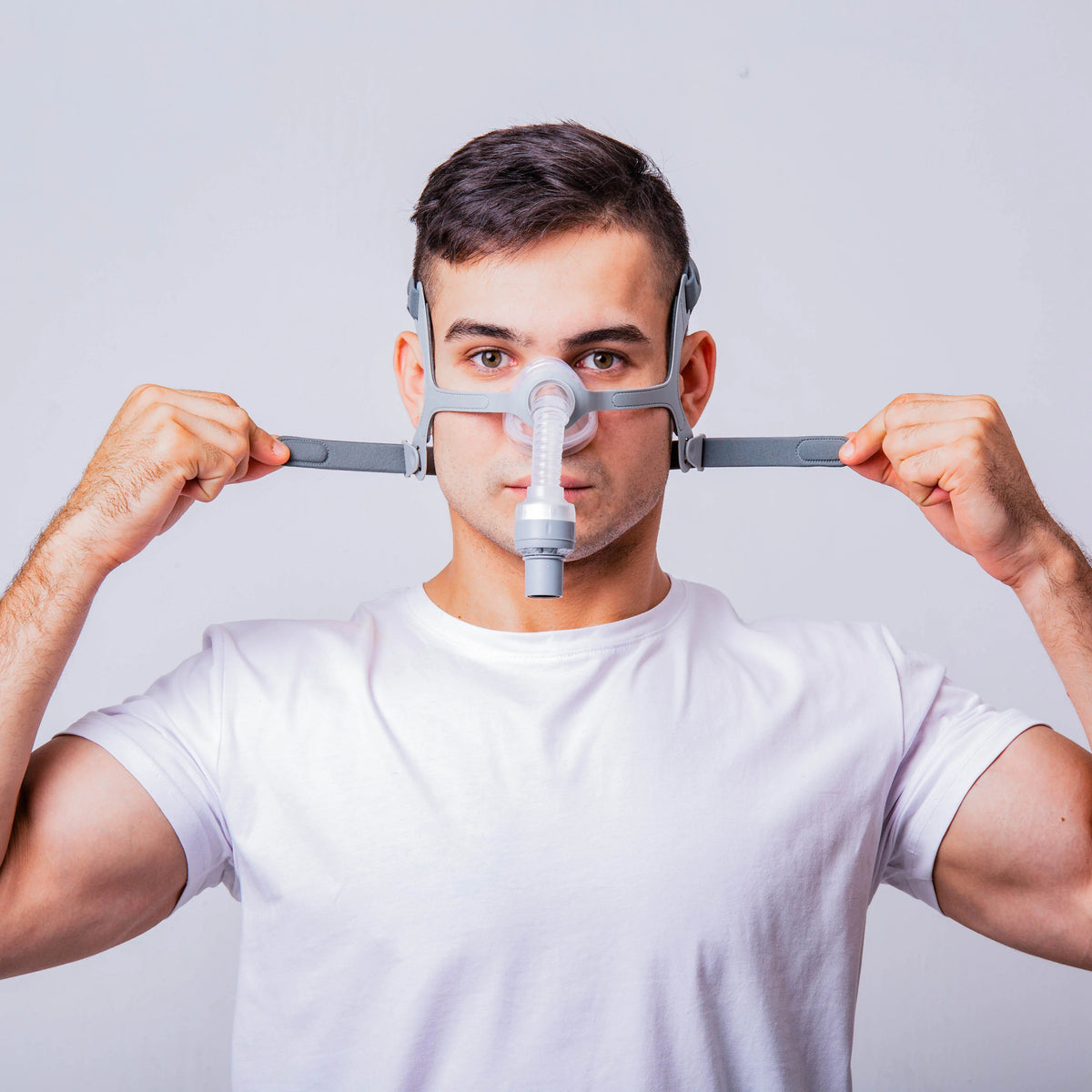 BMC N5AH Nasal Mask &ndash; Headgear Included for CPAP Travel