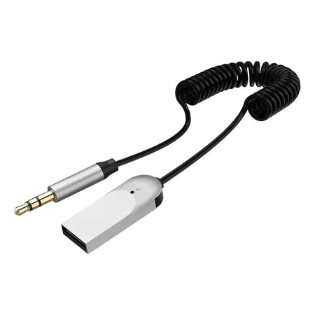 Bluetooth 6.0 Audio Receiver Dongle USB To 3.5mm Jack Car Audio Aux Bluetooth Handsfree Kit For Car Receiver BT Transmit by InterCyprus Trading Ltd