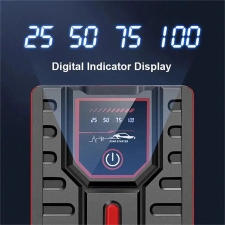 49800mAh Car Jump Starter Power Bank &ndash; Ultra High Capacity