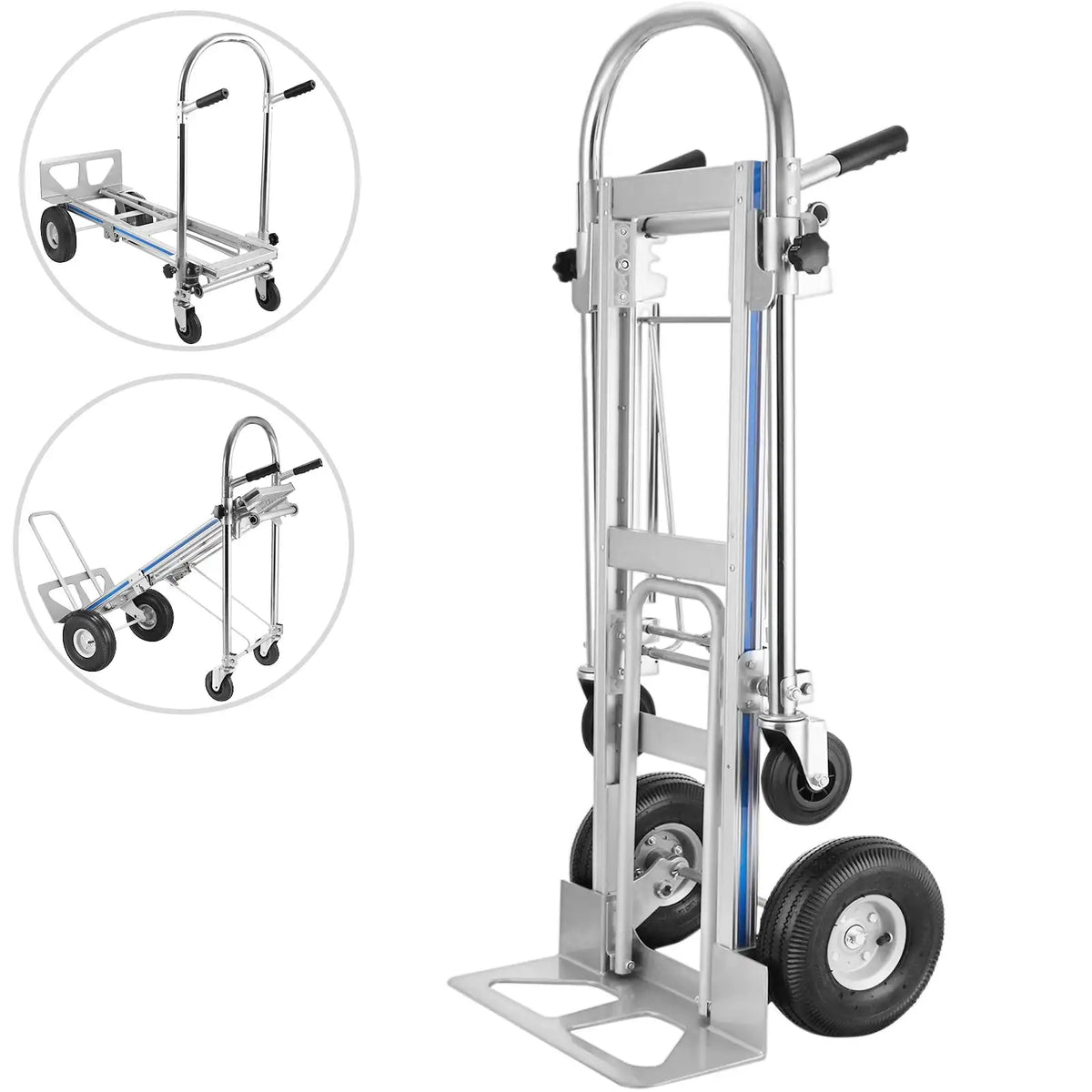 Aluminum Hand Truck Foldable Cart &ndash; 1000 Lb CZECH REPUBLIC