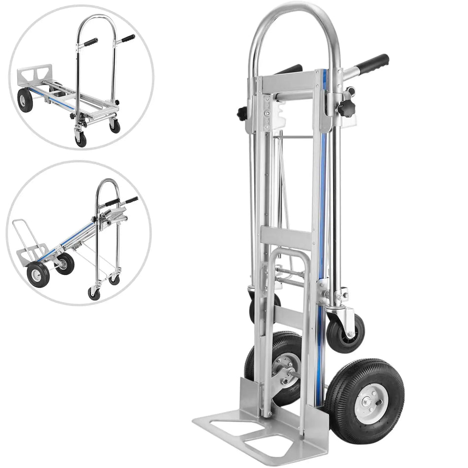 Aluminum Hand Truck Foldable Cart &ndash; 1000 Lb CZECH REPUBLIC