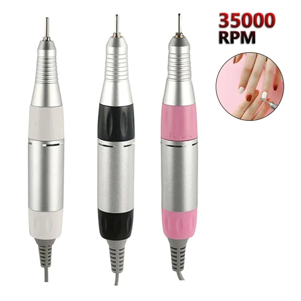 Electric Nail Drill Pen Handle &ndash; Multi Hole Compatibility
