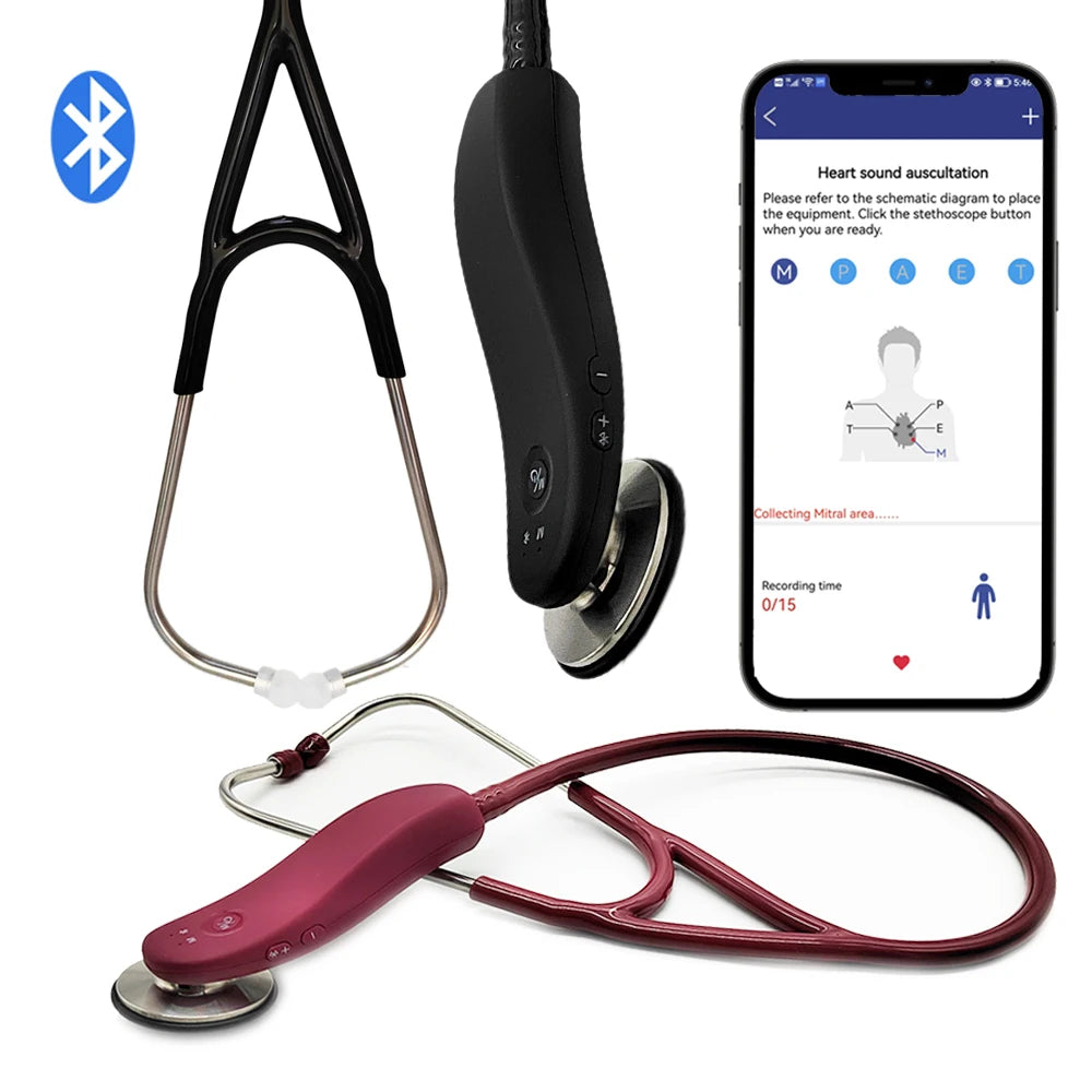 Bluetooth Digital Stethoscope &ndash; Exceptional Acoustic Clarity