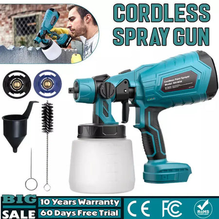 Cordless Electric Spray Gun for Makita 18V