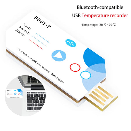 JUANJUAN USB Data Logger &ndash; Bluetooth Temperature Monitoring Temp Logger