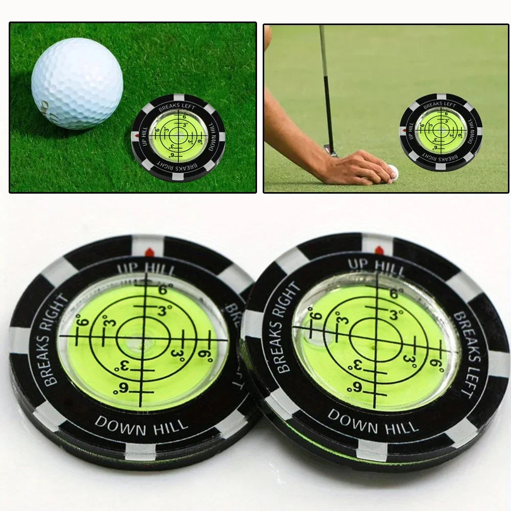 Golf Putt Ball Marker &ndash; High Precision Green Reading Aid