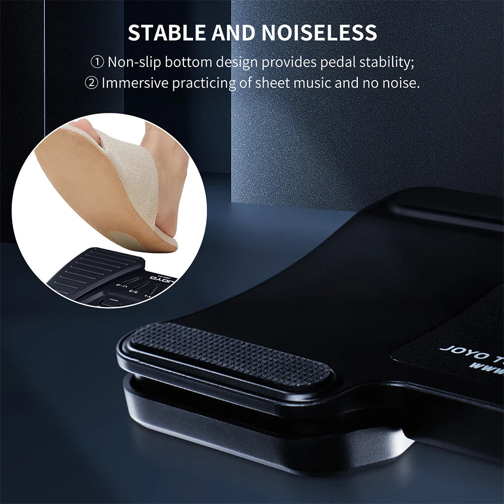 JOYO JSP-01 Wireless Page Turner Pedal - Bluetooth Enabled