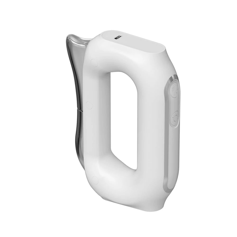 Hot Electric Fascia Massager - EMS Microcurrent Therapy White