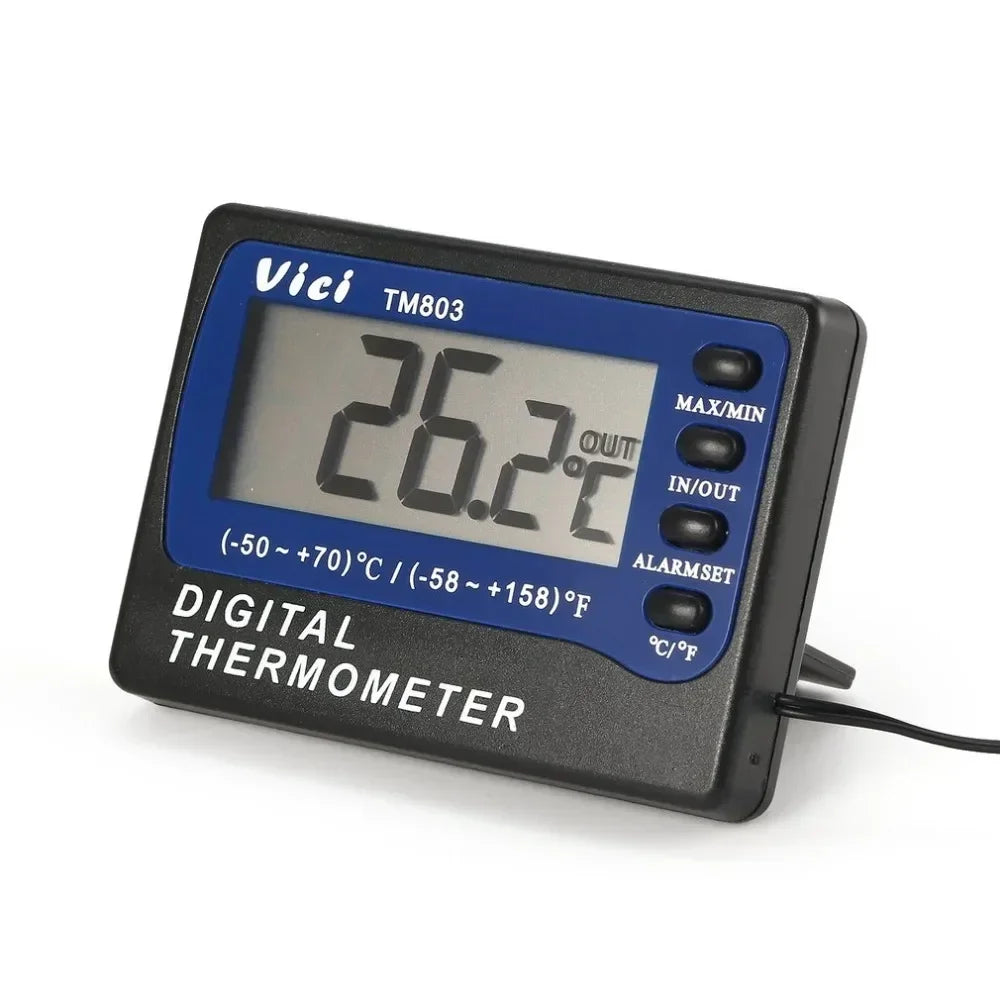 TM803 Digital LCD Thermometer &ndash; Quick Temperature Alerts